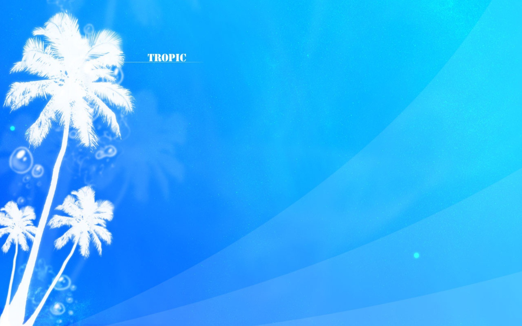 Screenshot №1 pro téma Tropic Abstract 1680x1050