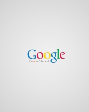 Das Google - Don't be evil Wallpaper 176x220