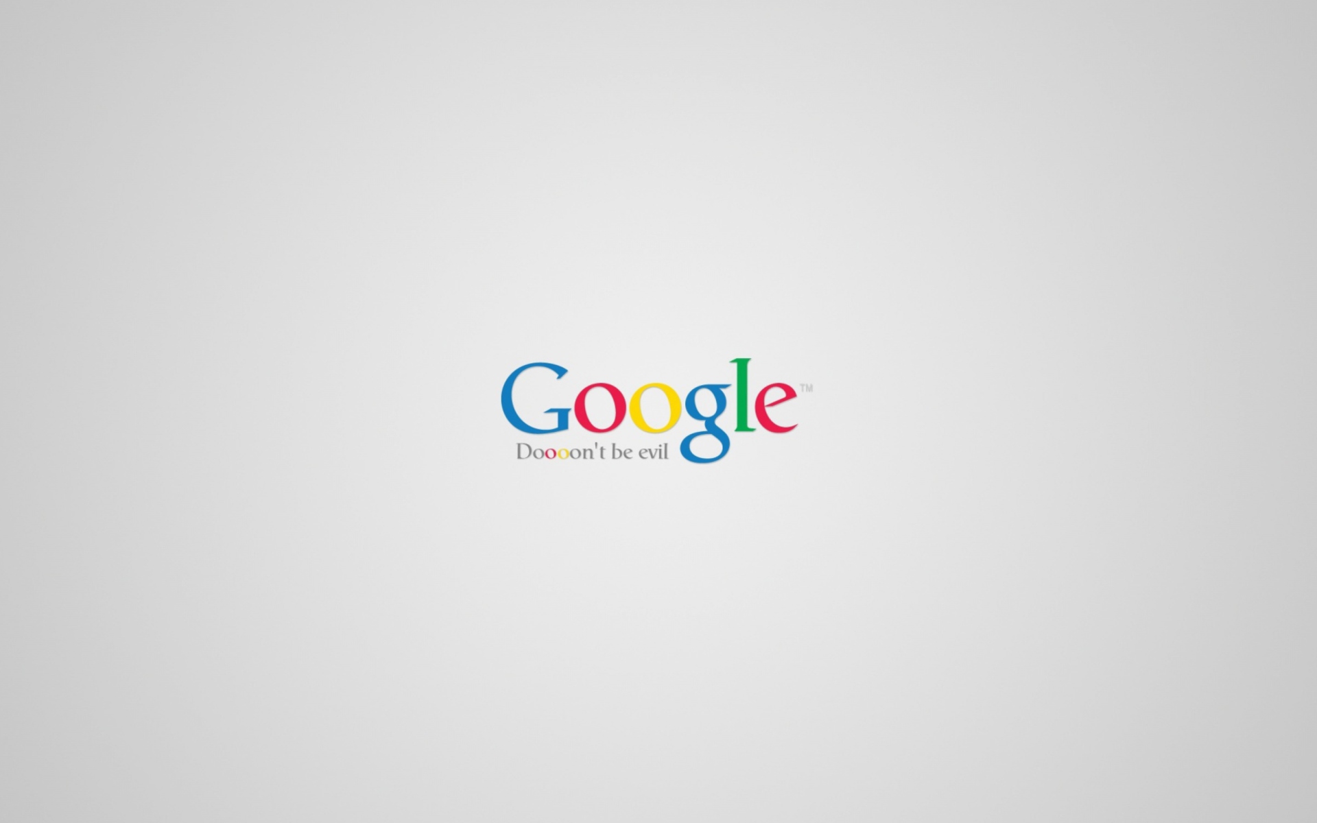 Google - Don't be evil wallpaper 1920x1200