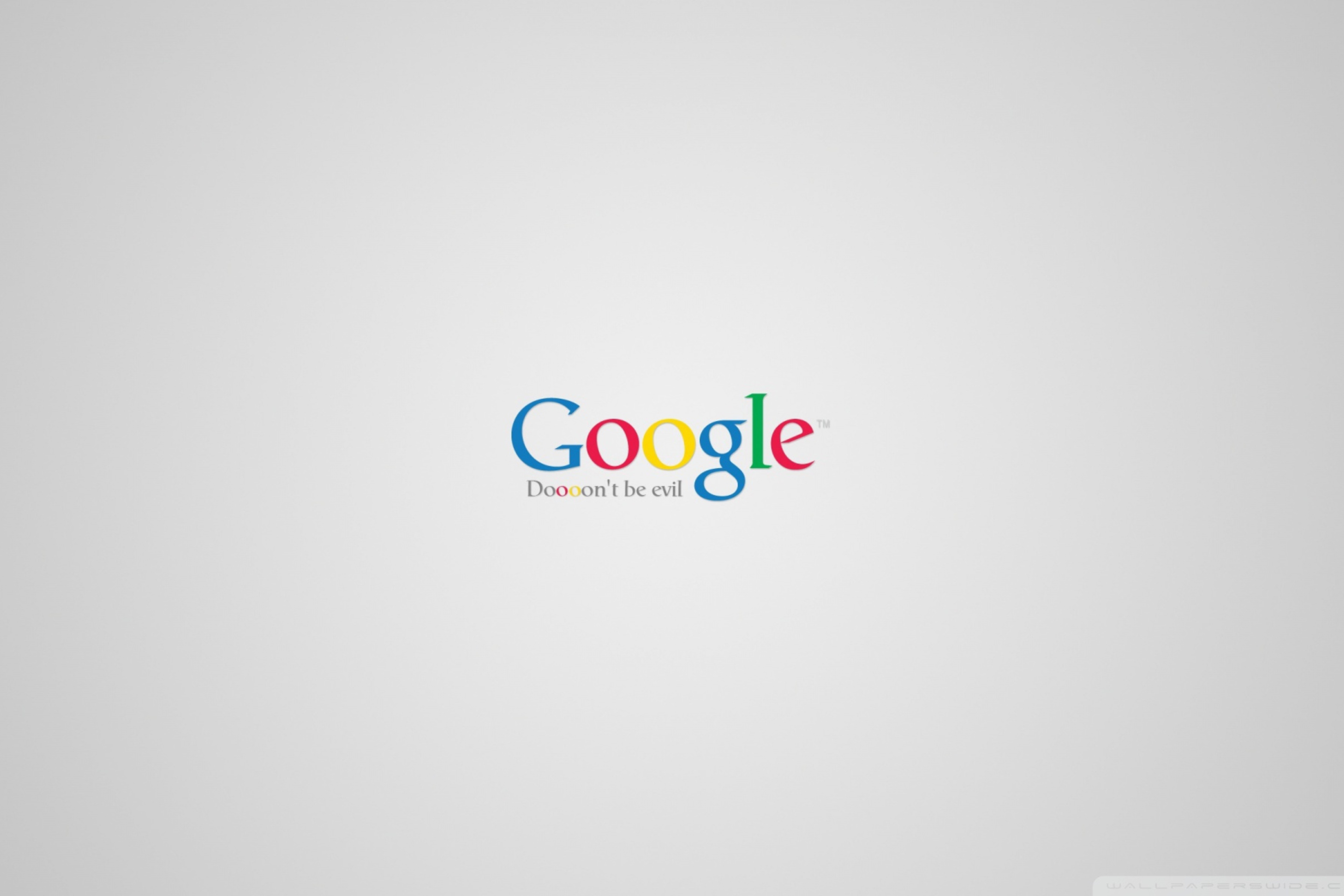 Google - Don't be evil wallpaper 2880x1920