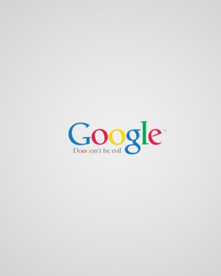 Google - Don't be evil Background for 240x320