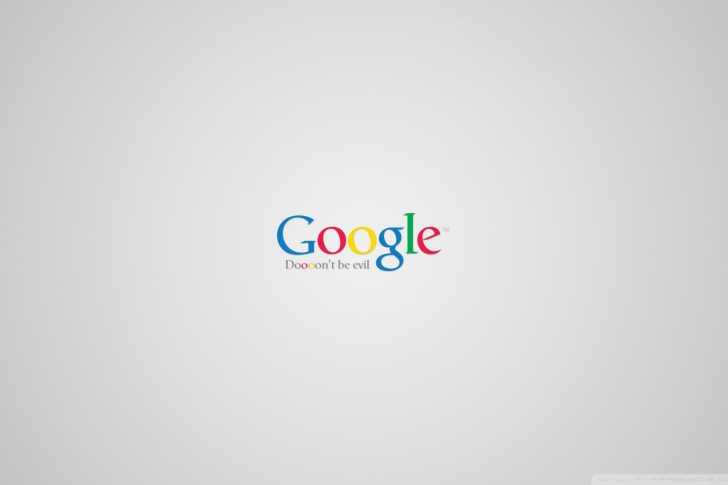 Google - Don't be evil wallpaper