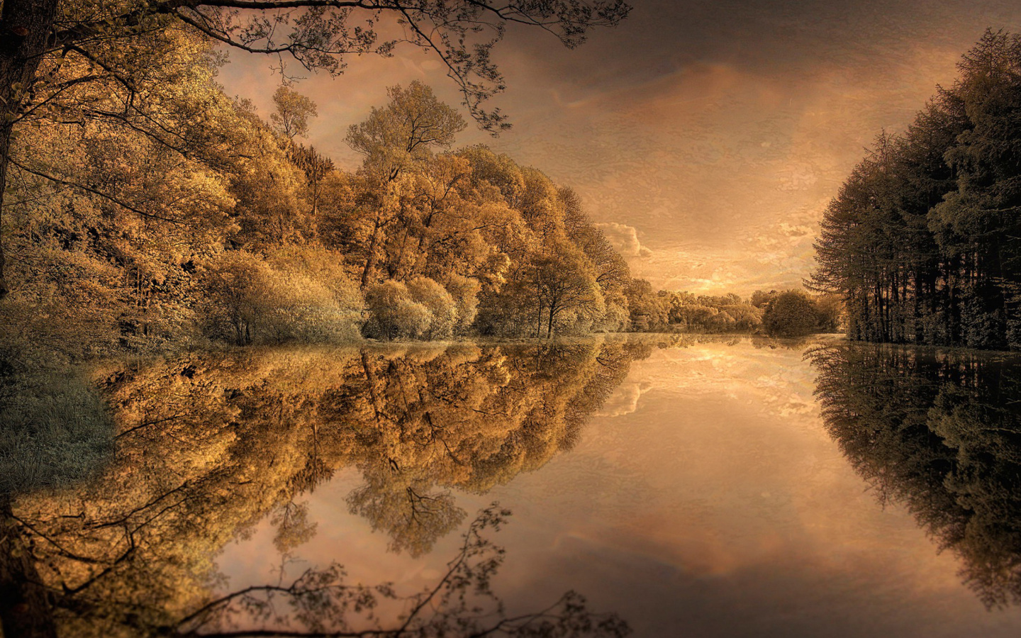 Autumn in Scandinavia screenshot #1 1440x900