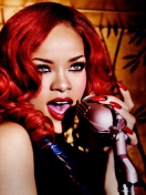 Screenshot №1 pro téma Rihanna Singing 132x176