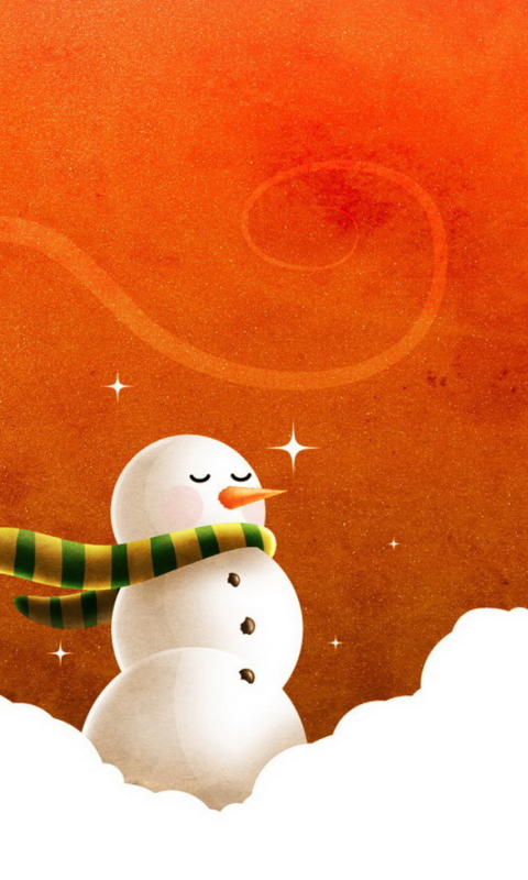 Sfondi Snowman 480x800