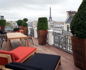 Best Balcony In Paris wallpaper 176x144