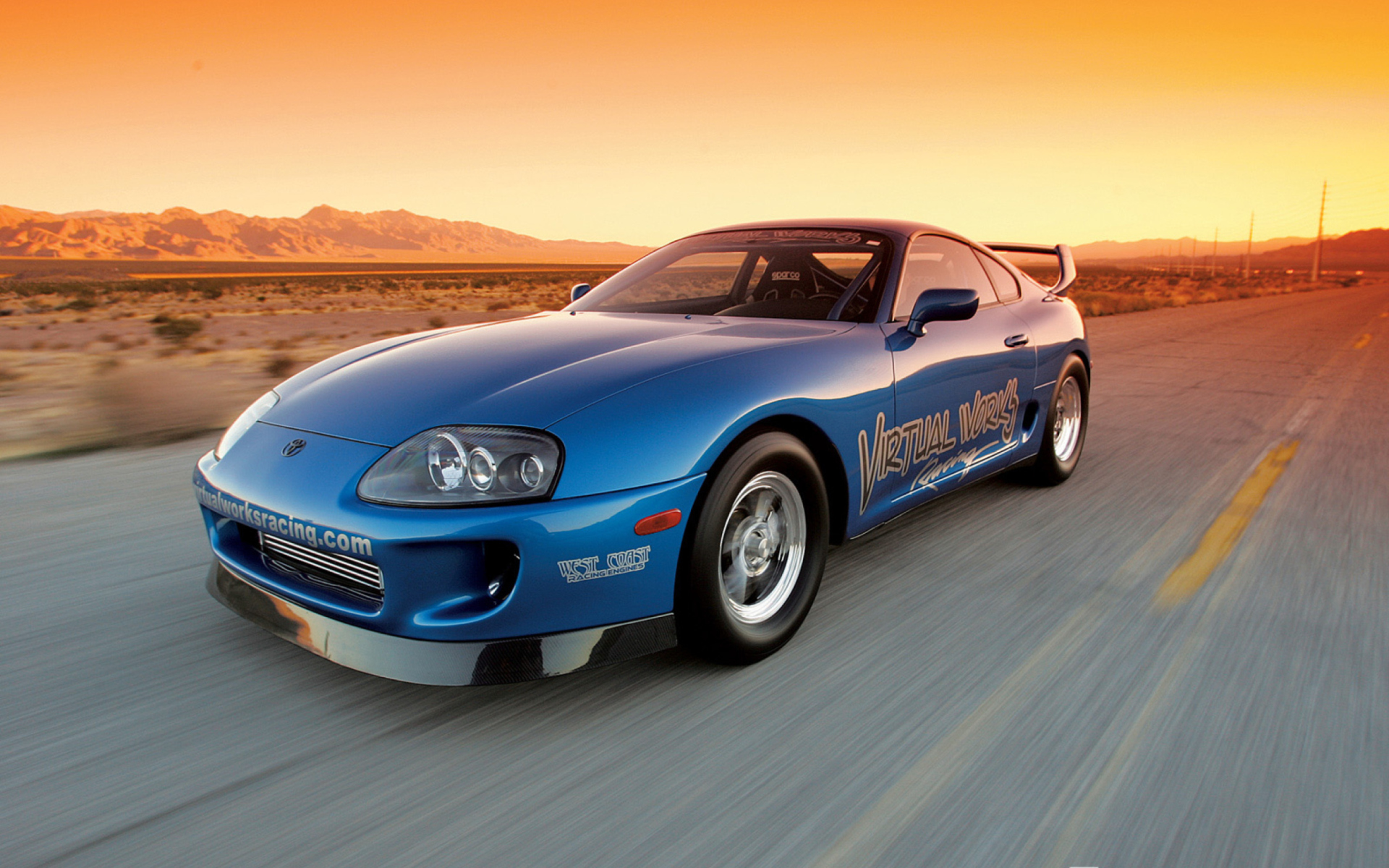 Toyota Supra wallpaper 1920x1200