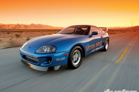 Toyota Supra wallpaper 480x320