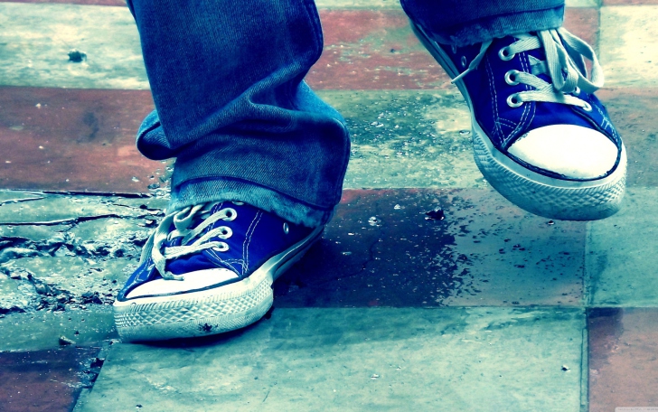 Screenshot №1 pro téma Blue Shoes