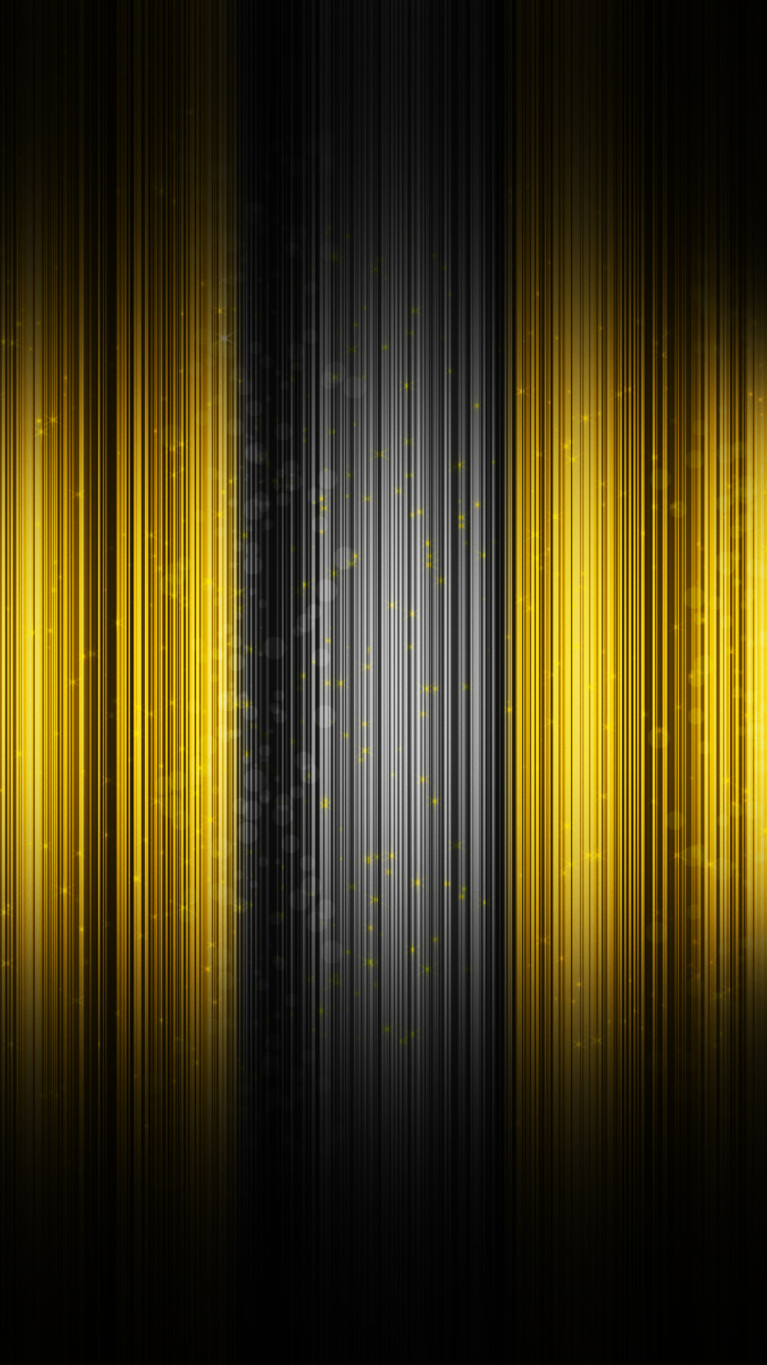 Fondo de pantalla Yellow Lines Pattern 1080x1920