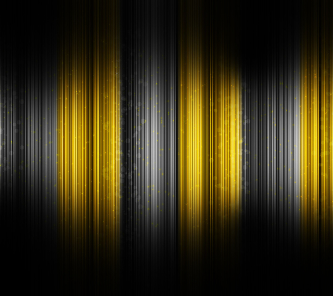 Fondo de pantalla Yellow Lines Pattern 1080x960