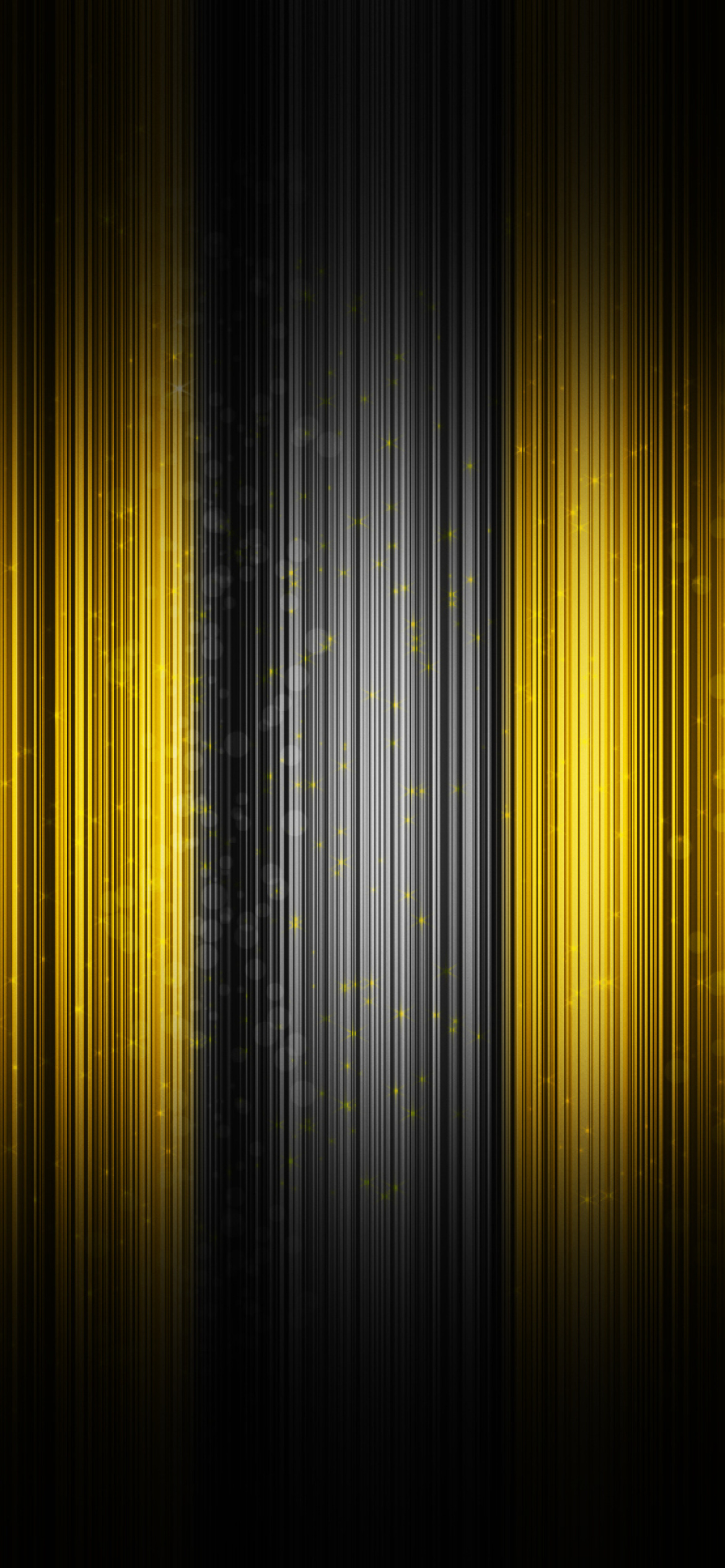 Yellow Lines Pattern wallpaper 1170x2532
