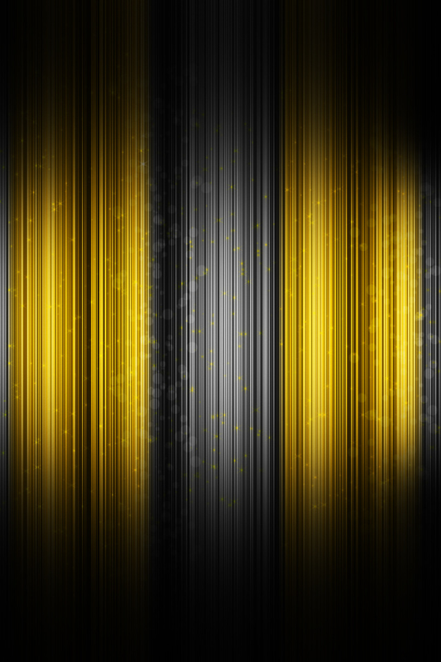 Sfondi Yellow Lines Pattern 640x960