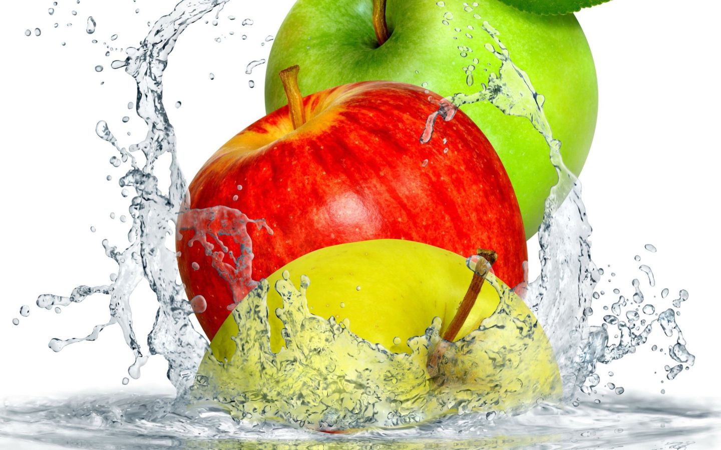 Das Apple Splash Wallpaper 1440x900