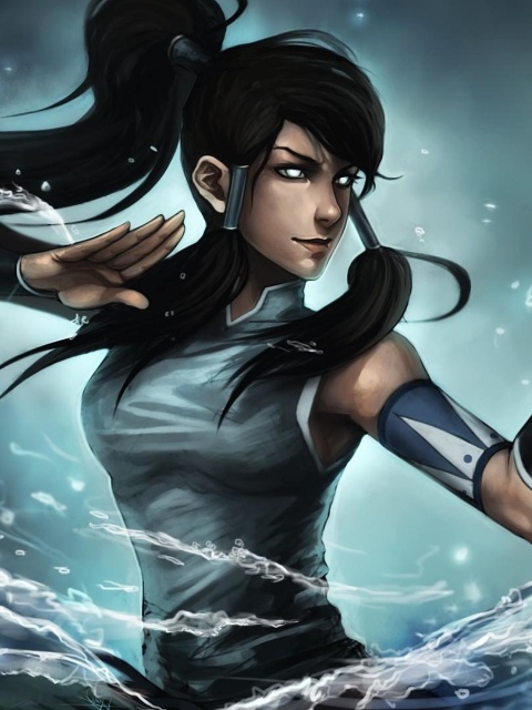 Обои The Legend of Korra 480x640