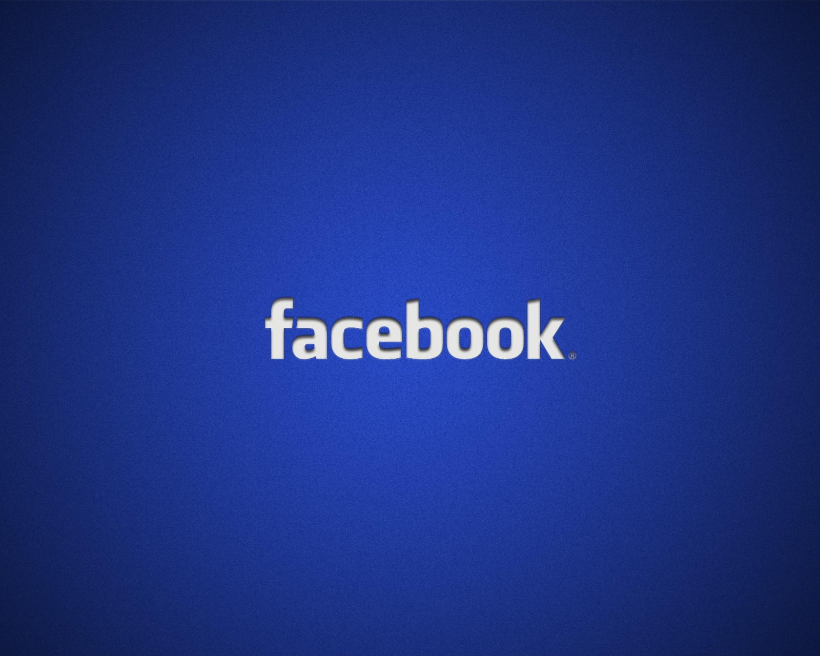 Facebook Logo wallpaper 1600x1280