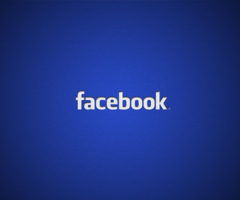 Das Facebook Logo Wallpaper 480x400