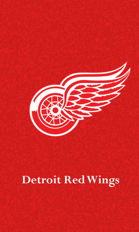 Fondo de pantalla Detroit Red Wings 480x800