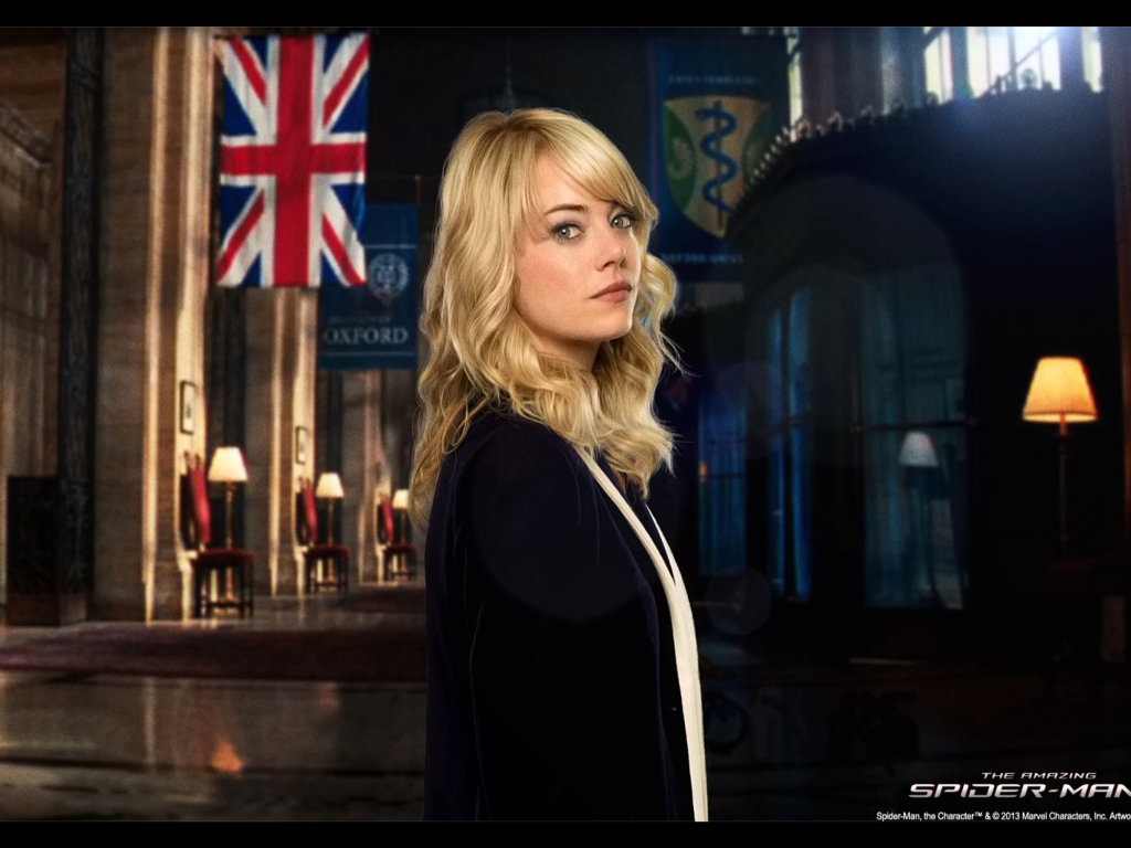 The Amazing Spiderman - Gwen Stacy wallpaper 1024x768