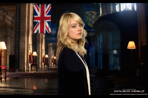 The Amazing Spiderman - Gwen Stacy wallpaper 480x320