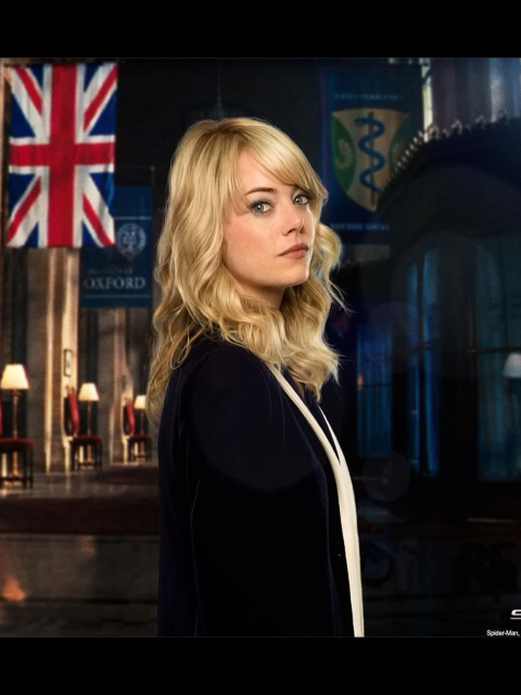 The Amazing Spiderman - Gwen Stacy wallpaper 480x640