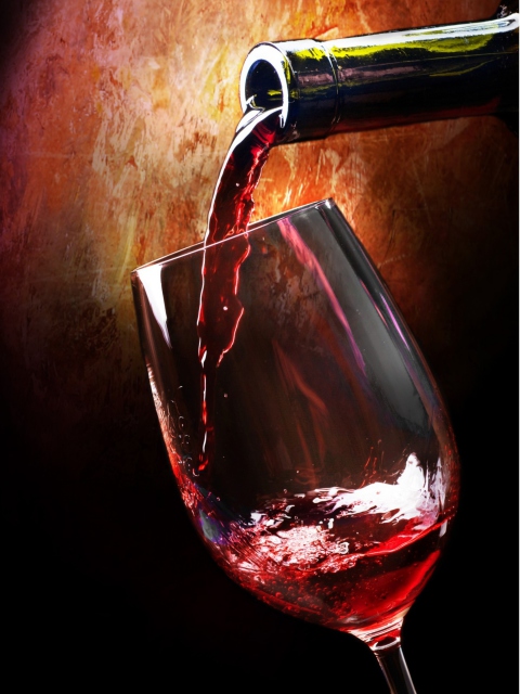 Bottle Of Wine wallpaper 480x640