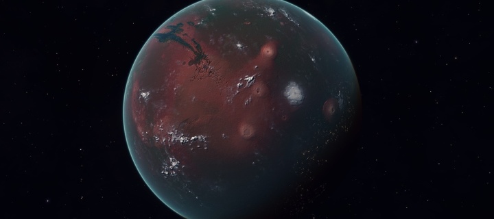 Screenshot №1 pro téma Mars Planet 720x320
