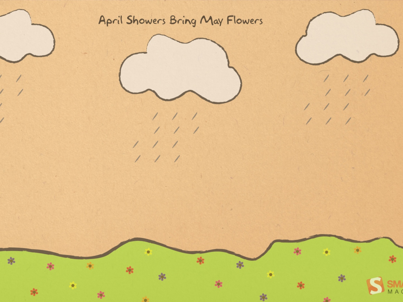 Sfondi April Showers Bring More Flowers 1600x1200