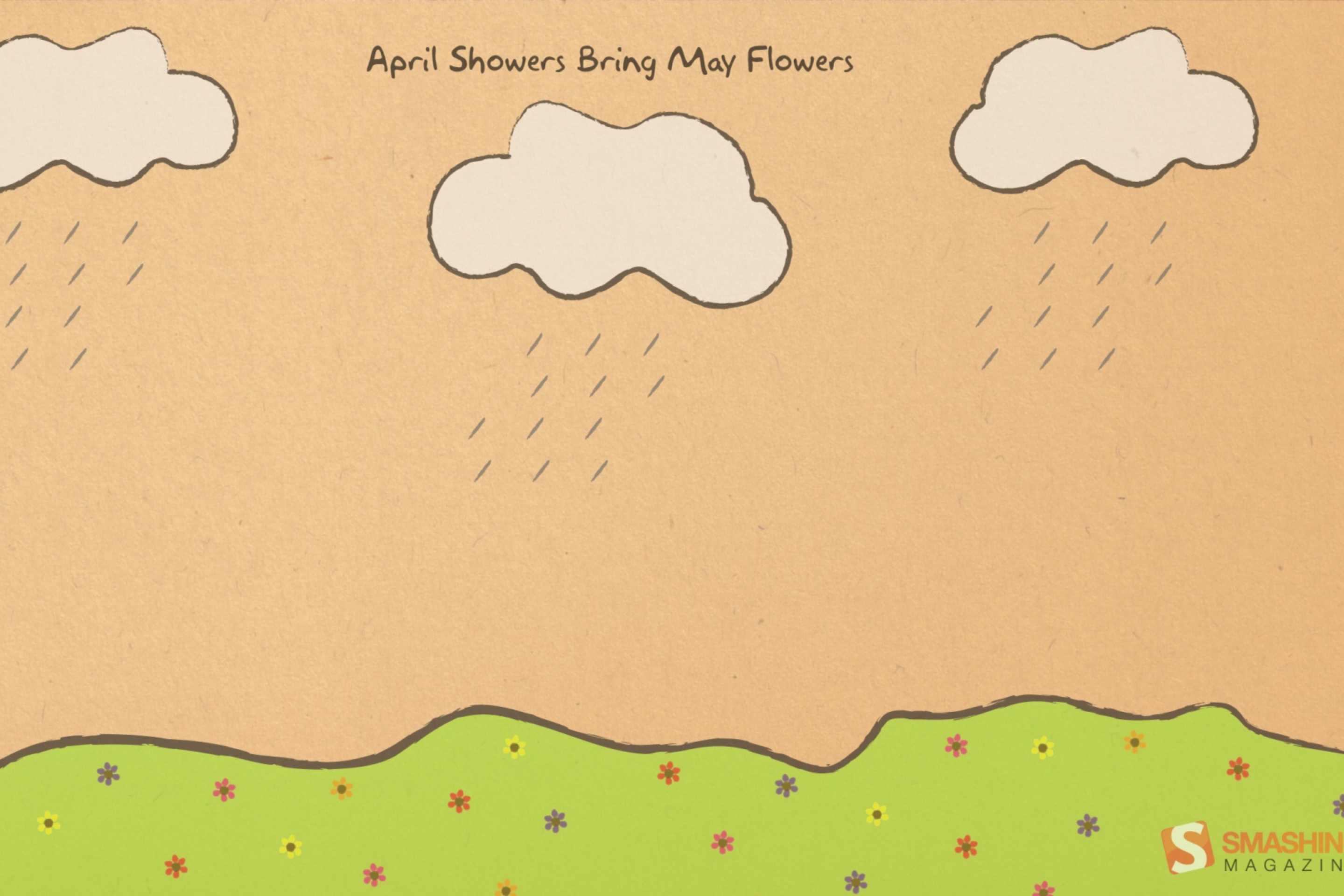 Sfondi April Showers Bring More Flowers 2880x1920