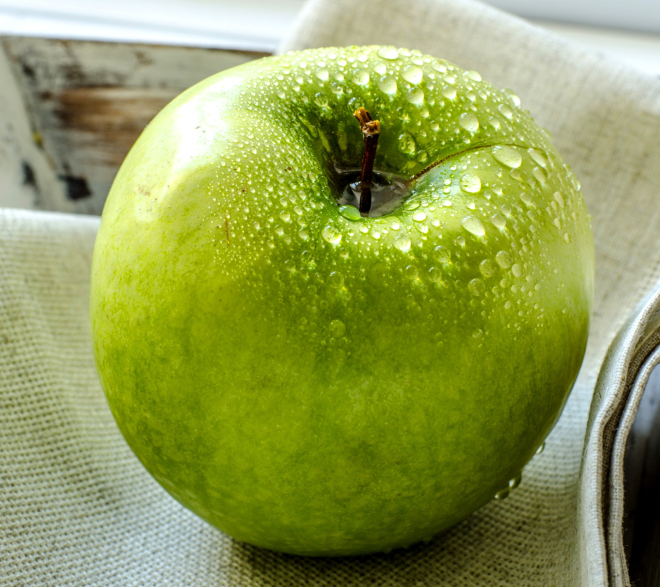 Das Green Apple Wallpaper 960x854