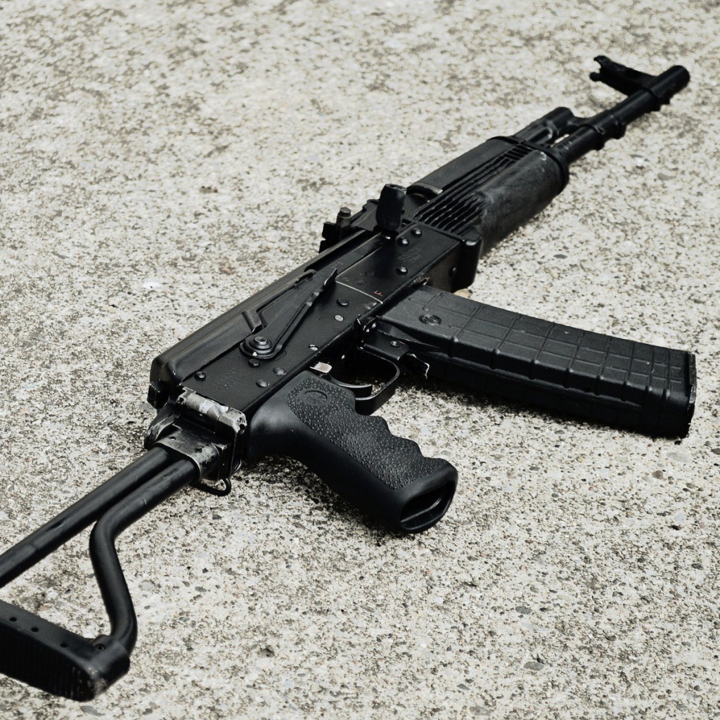 Das Rifle Saiga Wallpaper 1024x1024