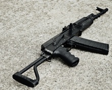 Das Rifle Saiga Wallpaper 220x176