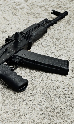 Fondo de pantalla Rifle Saiga 240x400