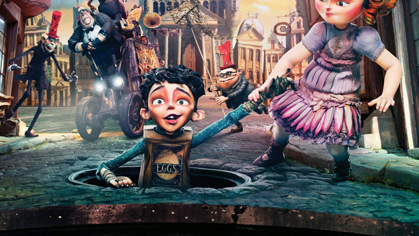 Screenshot №1 pro téma The Boxtrolls 1600x900