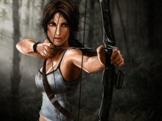 Das Tomb Raider Wallpaper 320x240