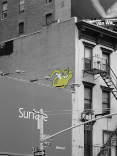 Screenshot №1 pro téma New York Street Art 240x320