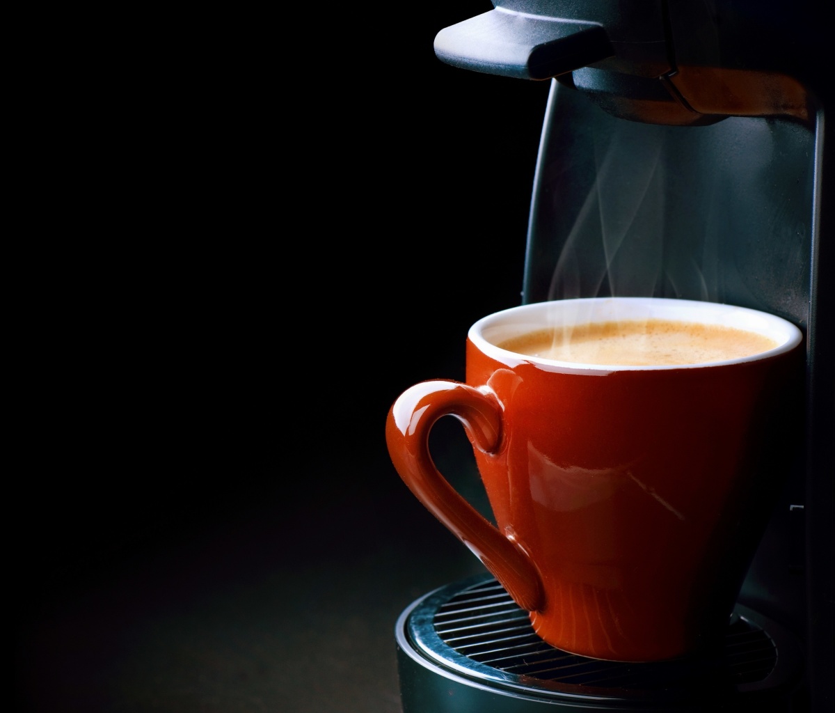 Das Espresso from Coffee Machine Wallpaper 1200x1024
