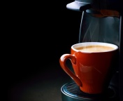 Das Espresso from Coffee Machine Wallpaper 176x144