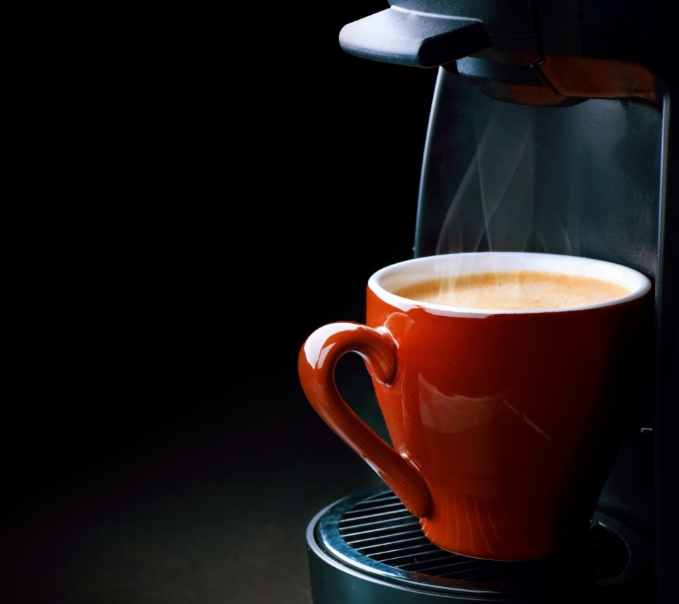 Fondo de pantalla Espresso from Coffee Machine 960x854