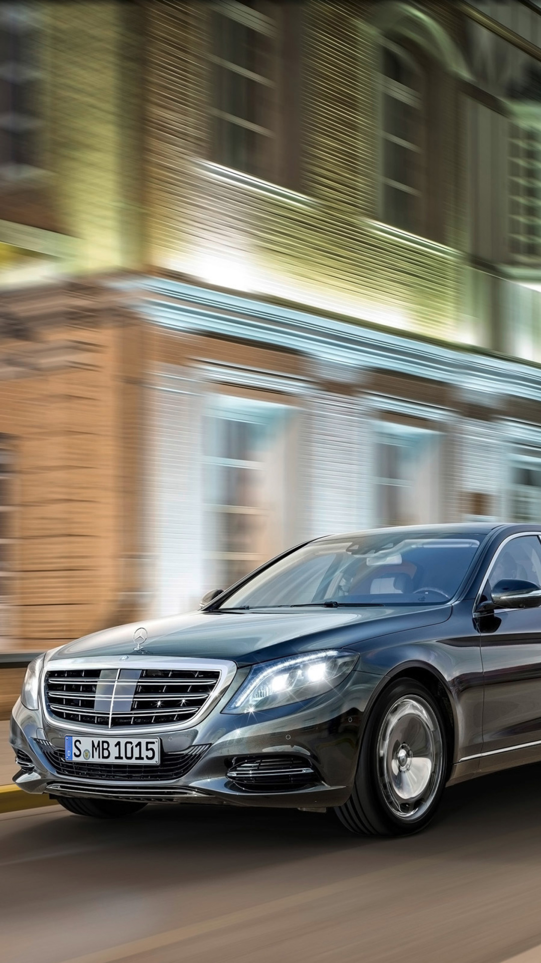 Sfondi Mercedes Maybach S600 2016 1080x1920