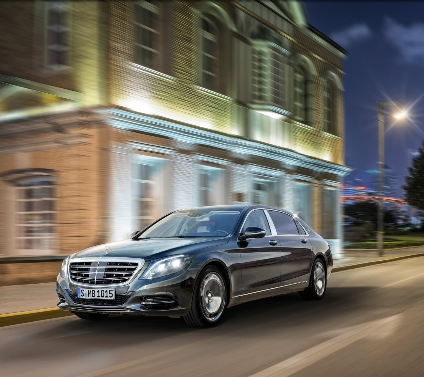 Das Mercedes Maybach S600 2016 Wallpaper 1440x1280