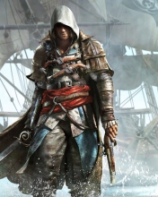 Fondo de pantalla Blackangel - Assassin's Creed 176x220