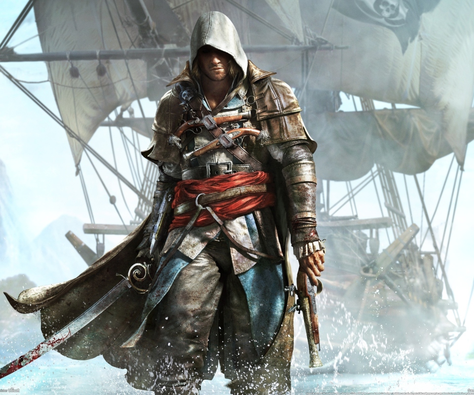 Fondo de pantalla Blackangel - Assassin's Creed 960x800