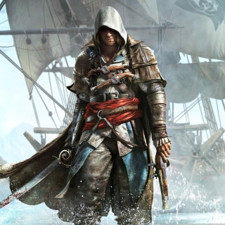 Kostenloses Blackangel - Assassin's Creed Wallpaper für iPad 3