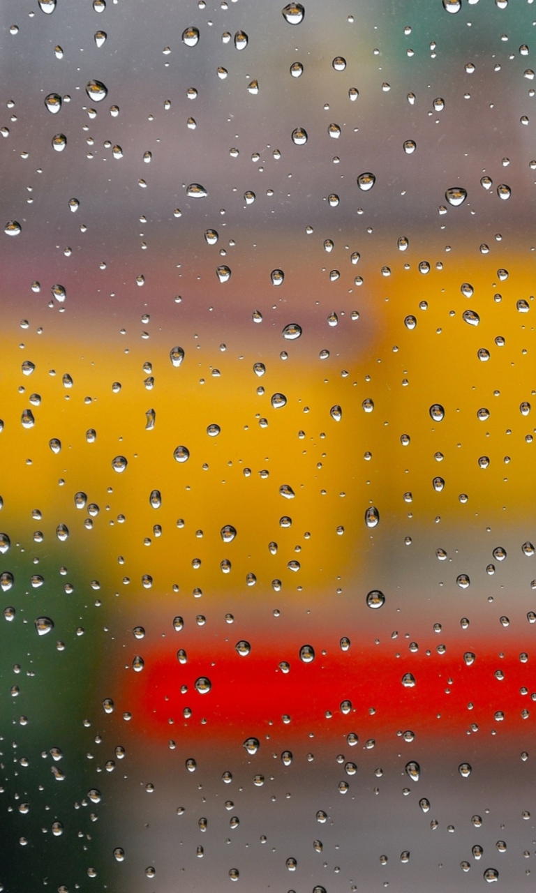 Drops On Glass screenshot #1 768x1280