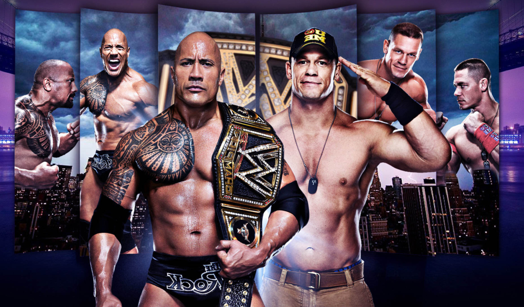 Das WWE Wrestlemania HD Wallpaper 1024x600