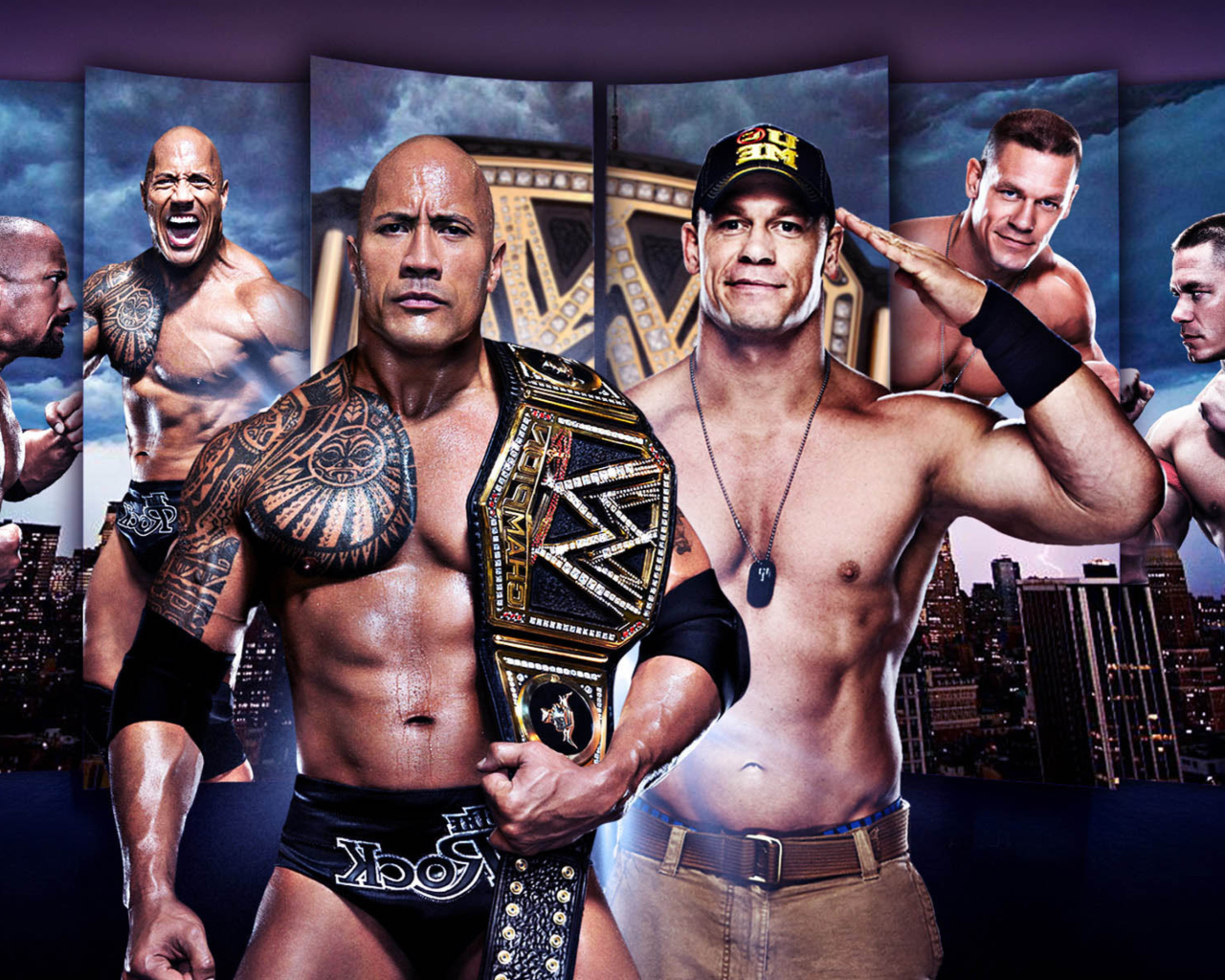 Sfondi WWE Wrestlemania HD 1280x1024