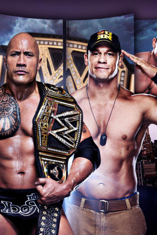 Das WWE Wrestlemania HD Wallpaper 320x480