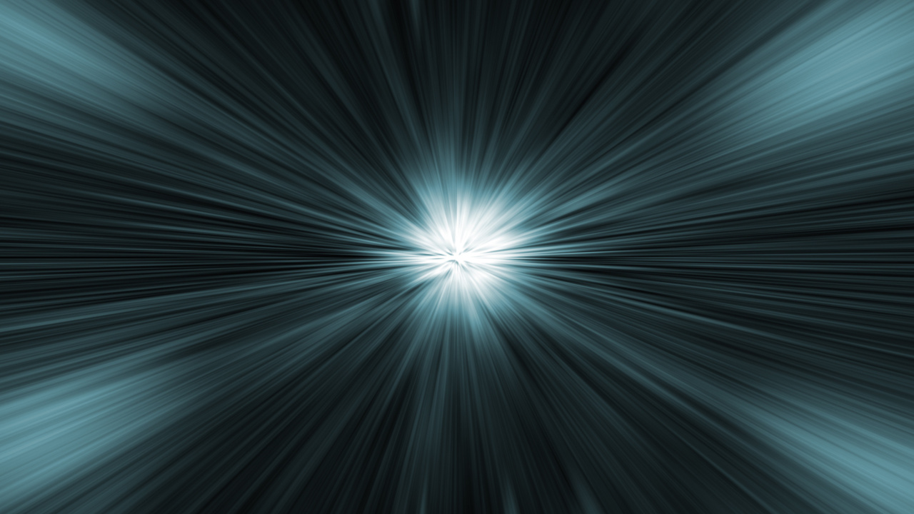 Screenshot №1 pro téma Bright rays on a dark background 1280x720