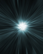 Screenshot №1 pro téma Bright rays on a dark background 176x220